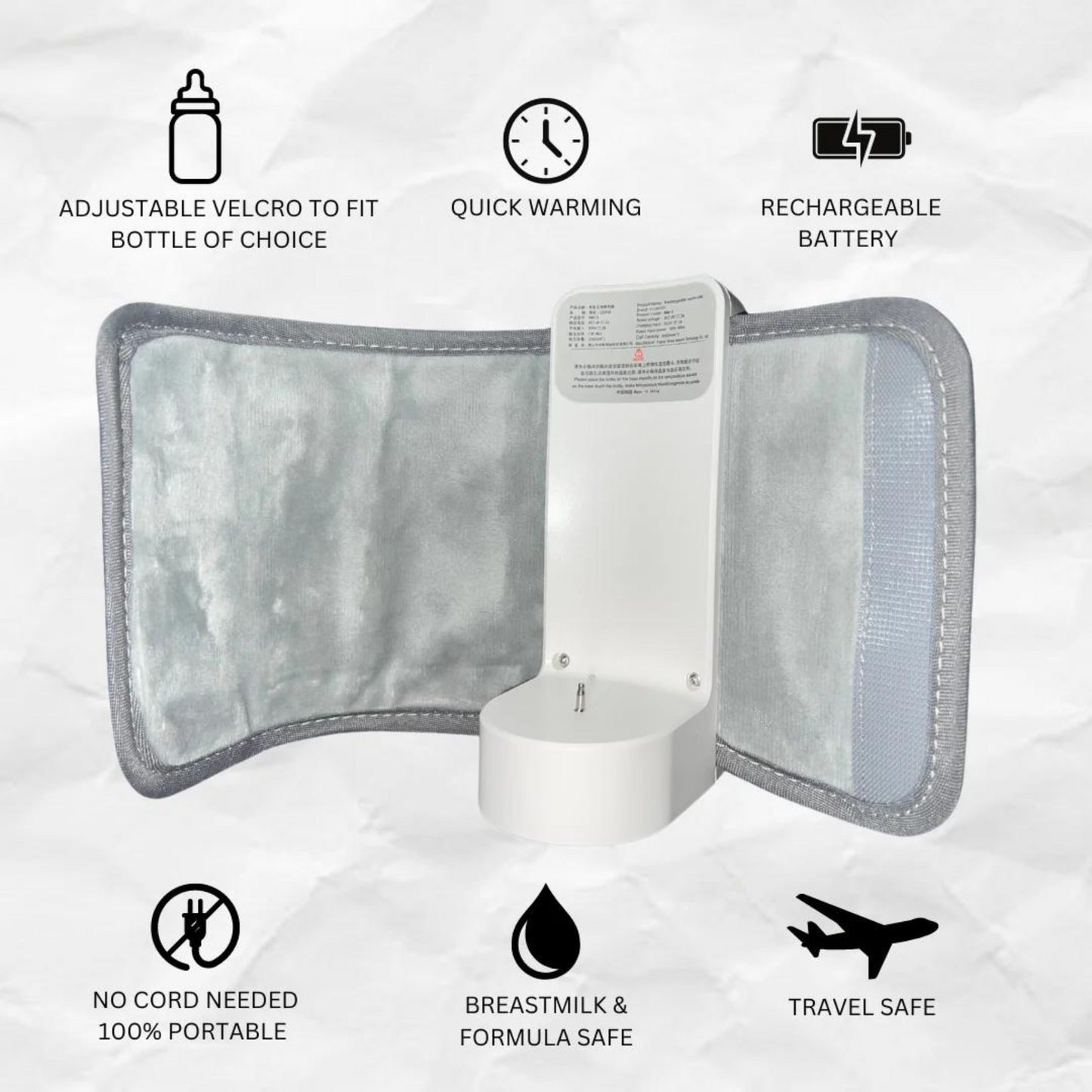 Rechargeable Bottle Warmer